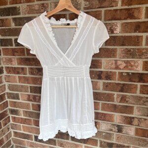 Aritzia Wilfred Baby Doll pure cotton  tunic dress top